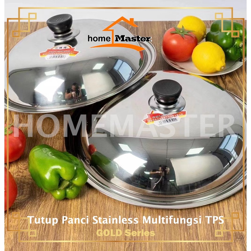 Jual HomeMaster Tutup/Lid/Cover Panci/Wok/Wajan/Pots/Pans/Baskom/Basin ...