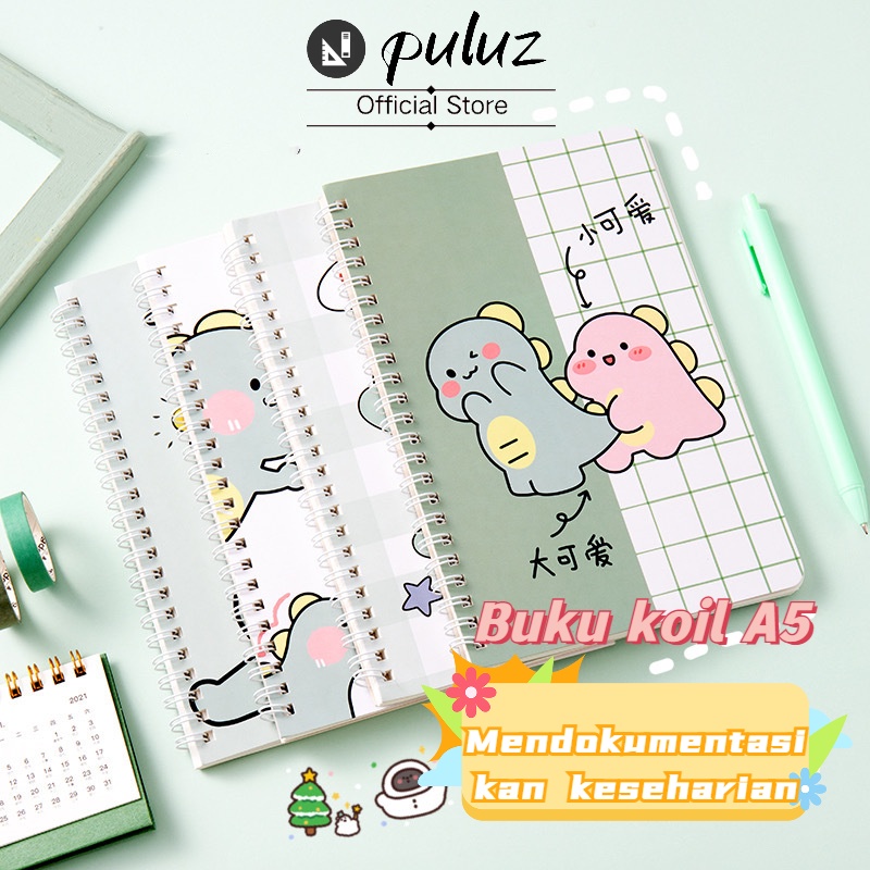 Jual 【puluz】buku Tulis Ring A5note Book Ring Motif Buku Memo A5 Spiral