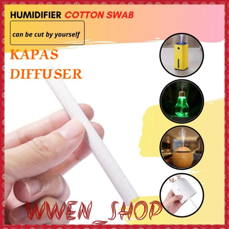 Jual Kapas Humidifier Cotton Swab ,Filter Pelembab Udara Katun Stick