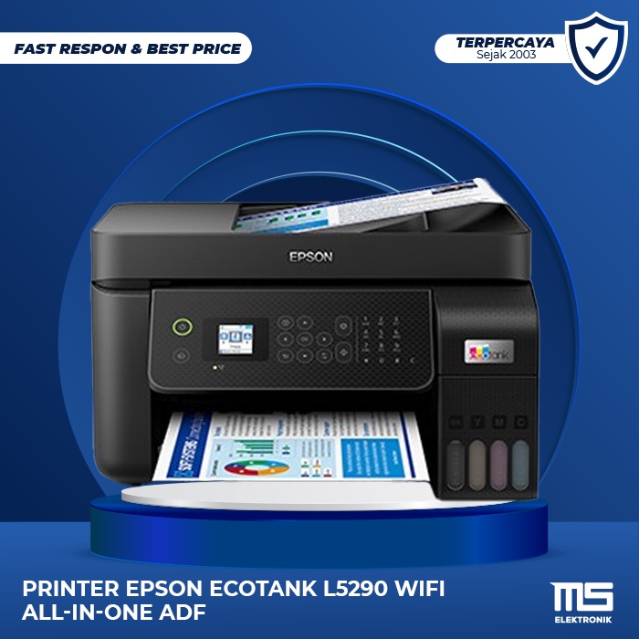 Jual Printer Epson L5290 Wi Fi All In One Ecotank Ink Tank With Adf Shopee Indonesia 5823