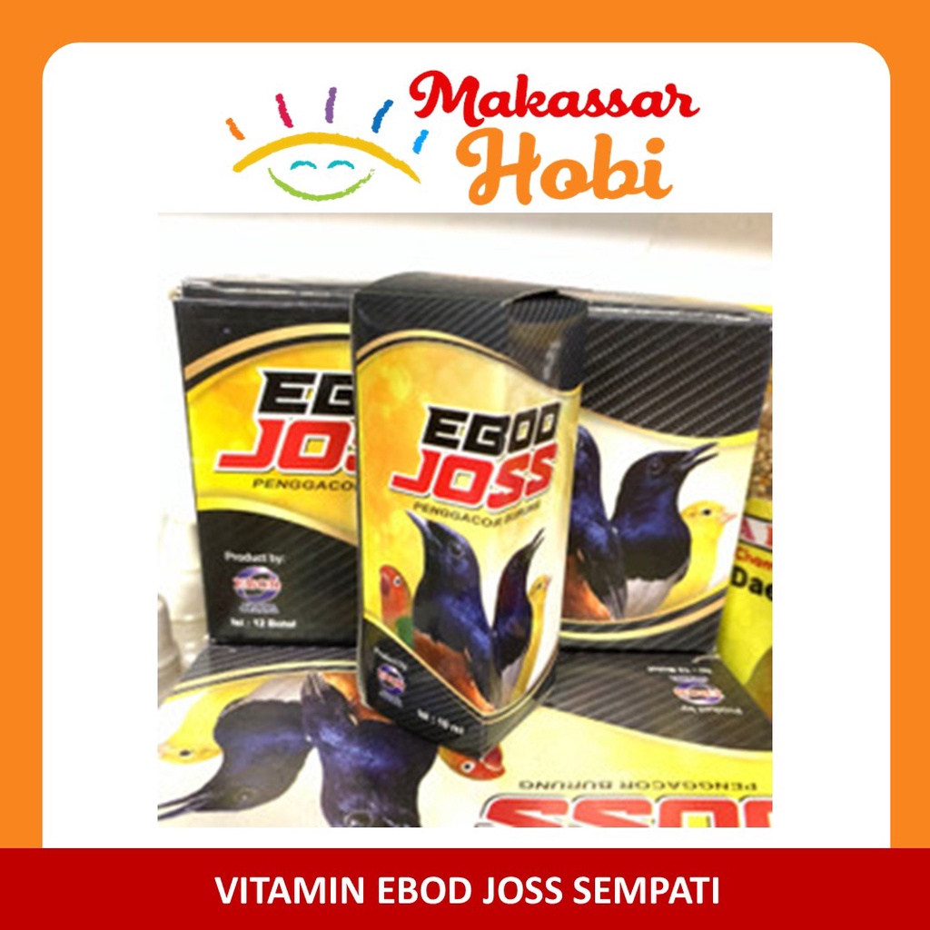 Jual Ebod Joss Vitamin Burung Lovebird Kenari Murai EbodJoss Tenaga ...
