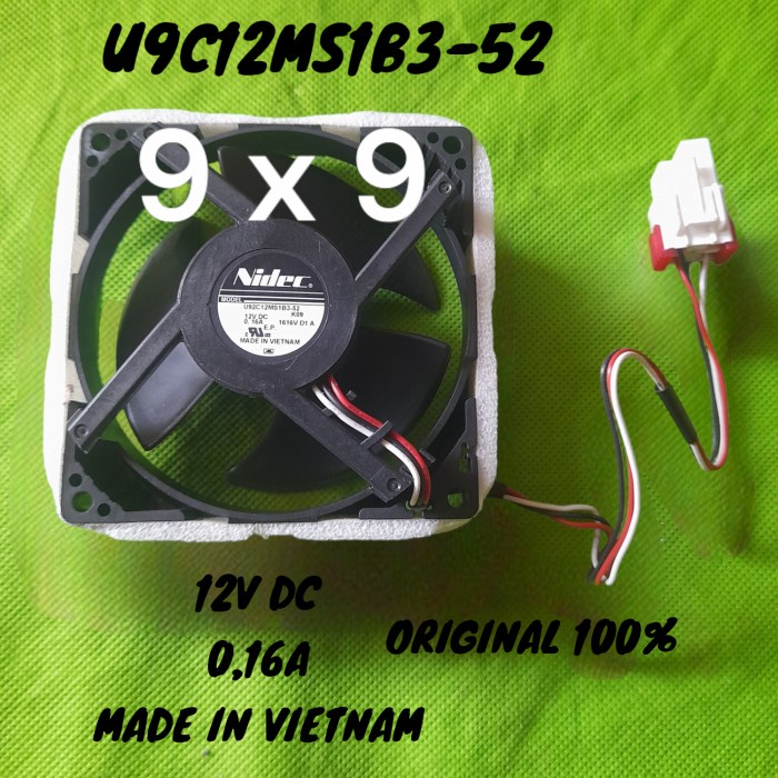 Jual Motor Fan Kulkas 2 pintu Samsung Panasonik Inverter Original MFD27