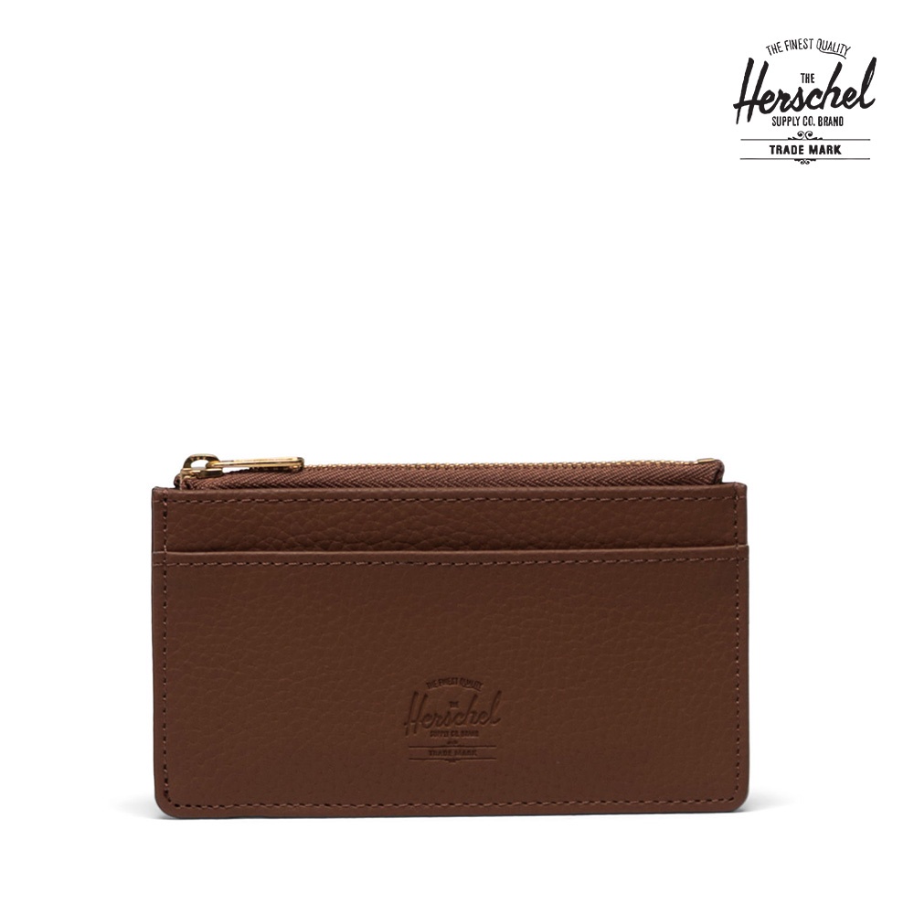 Jual Herschel OS Oscar II Vegan Leather RFID Wallet Saddle Brown