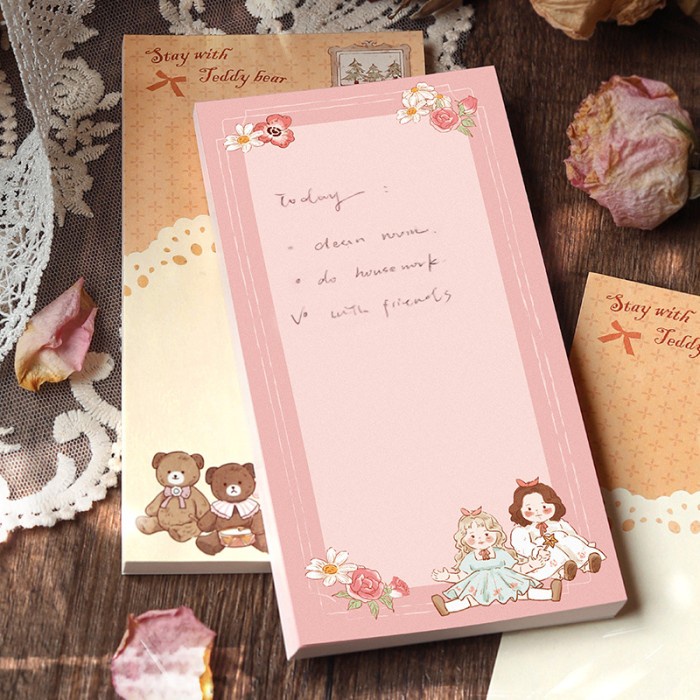 Jual Memopad Memo Kertas Catatan Pengingat Notepad ST0057 | Shopee ...