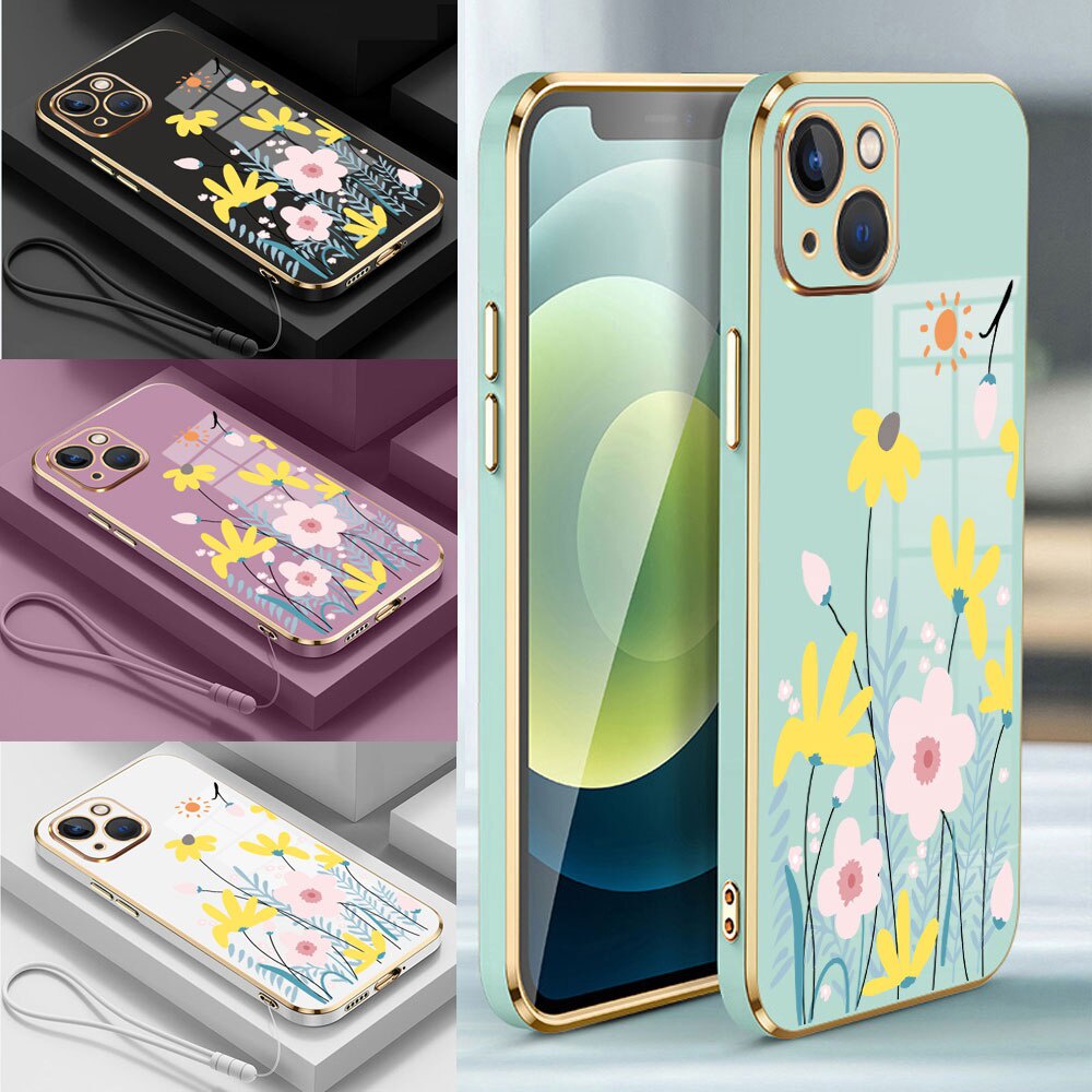 Yoedge 2 Pezzi Natale Cover per Realme 8/Realme 8 Pro 4G 6,4, Ultra