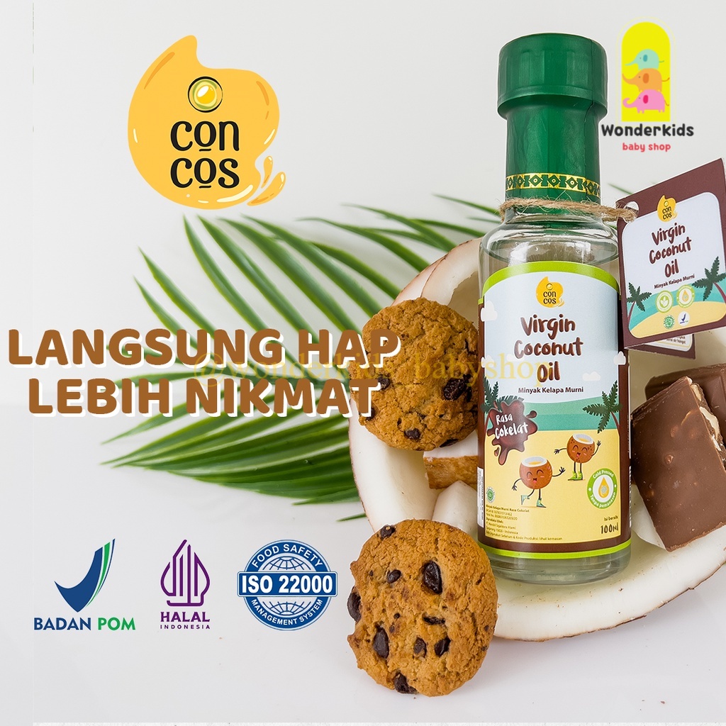 Jual Concos Virgin Coconut Oil Vco Rasa Cokelat Ml Minyak Mpasi Oil Minyak Kelapa Murni