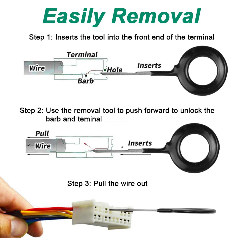Jual Alat pencopot skun toolkit terminal removal extractor pembuka ...