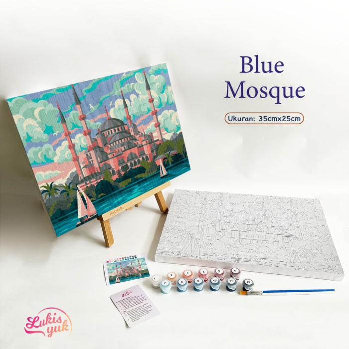 Jual Paint by Numbers 25x35 cm - Painting kit - by Lukis Yuk - Koi ...