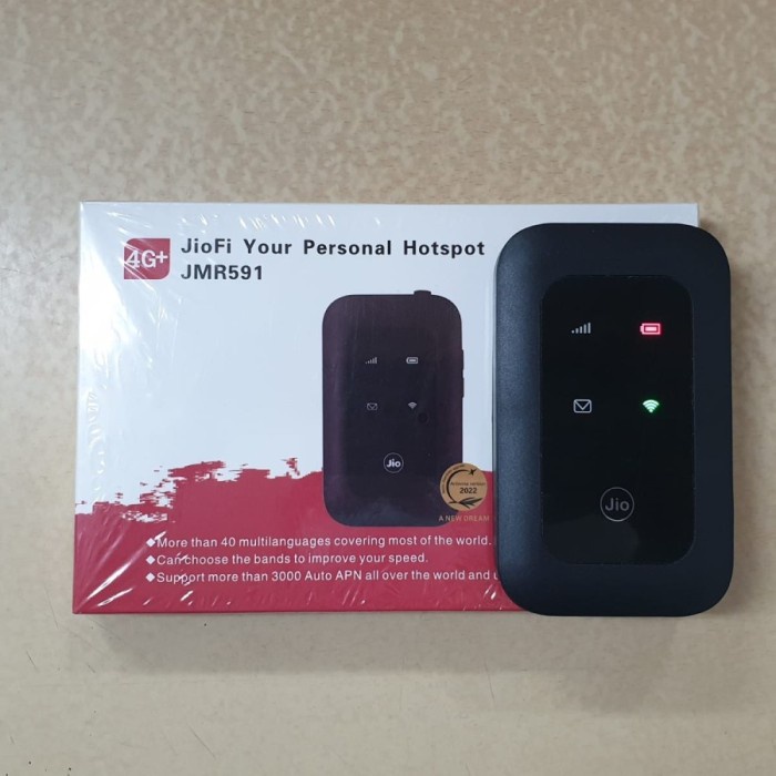 Jual MODEM WIFI JIO JMR591 MIFI ROUTER SPEED 4G LTE (UNLOCK) Shopee Indonesia