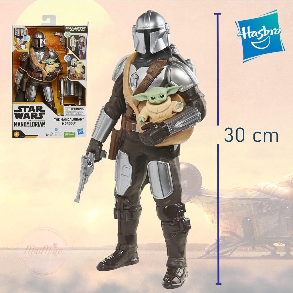 Hasbro Poupée Interactive Disney Star Wars Galactic Action The Mandalorian Grogu