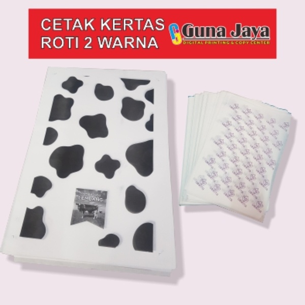 Jual (Custom Logo) Wrapping paper Kertas Roti/Doorslag Cetak Kertas ...