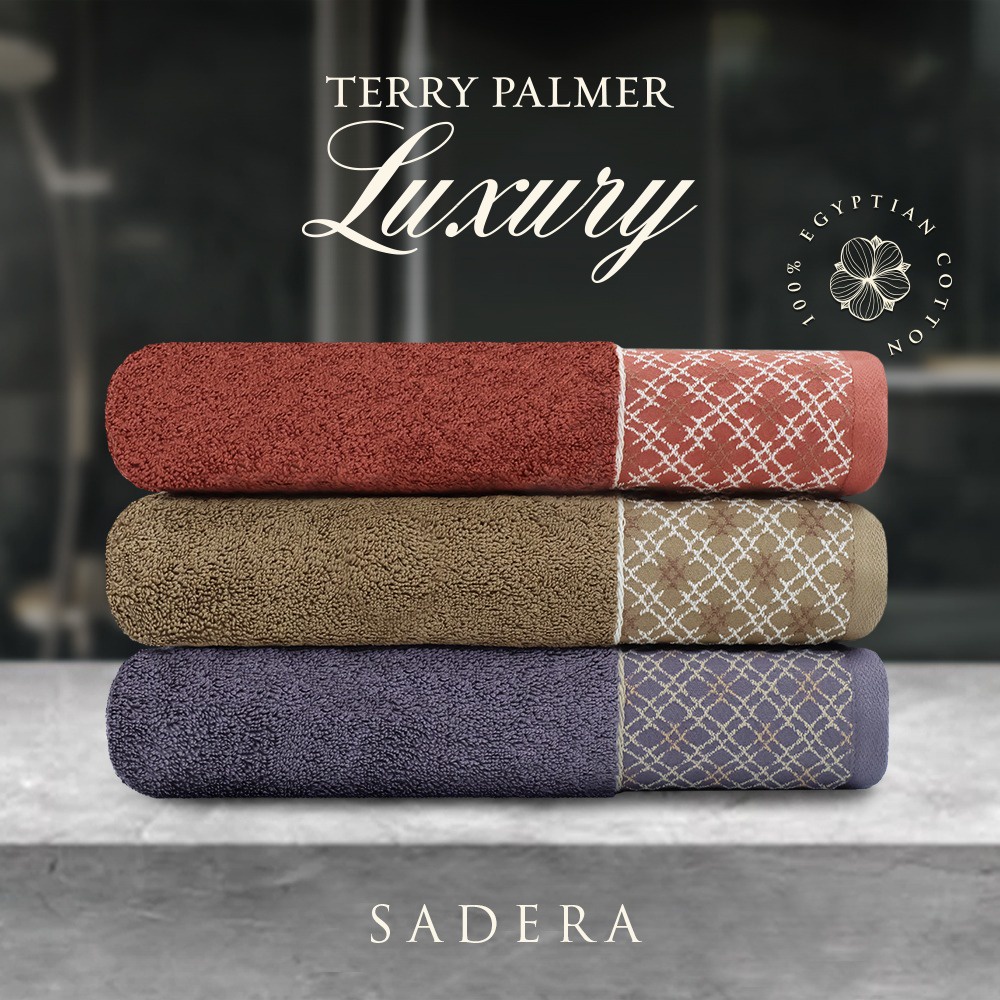 Jual Handuk Mandi Dewasa Luxury Egyptian Sadera by Terry Palmer ukuran ...