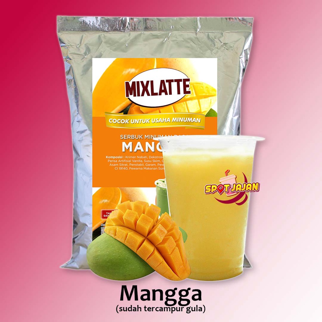 Jual 35 Varian MIXLATTE 1 kg Bubuk Minuman Aneka Rasa Dengan Gula ...