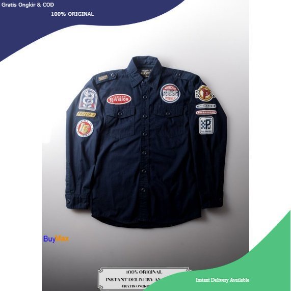 Jual Phillipworks Motoworks Workshirt Overshirt / BuyMax / Phillip ...