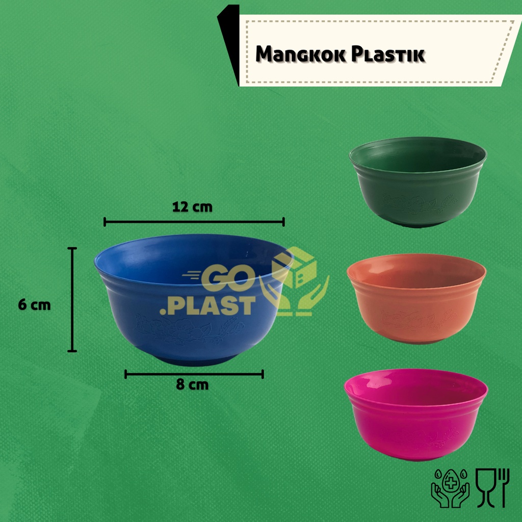 Jual Mangkok Plastik Kecil Mangkok Kobokan Mangkok Plastik Mini Mangkok