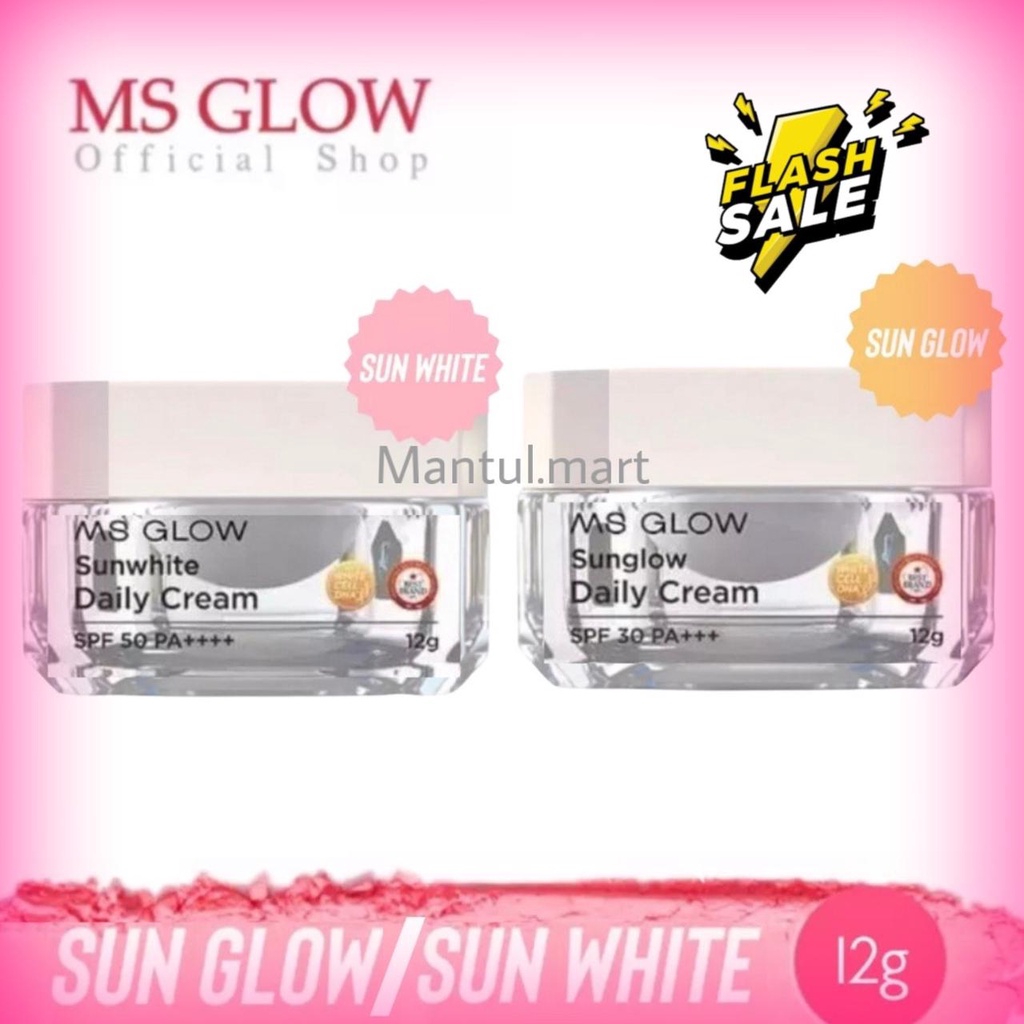 Jual MS GLOW SUNGLOW , SUNWHITE , DAY CREAM Shopee Indonesia