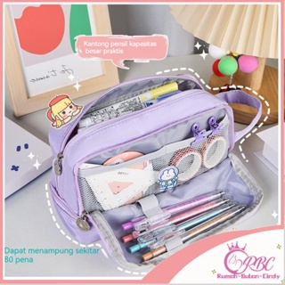 Chelory Big Capacity Pencil Case Large Pencil Bag Indonesia