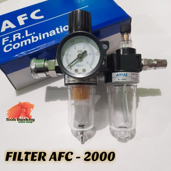 Jual [tools_bandung] Air Filter Regulator Kompresor AFC-2000 Plus ...