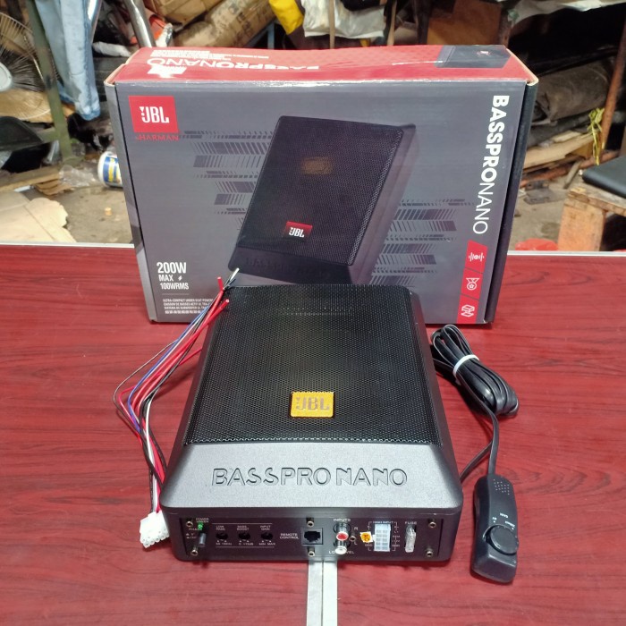 Jual Subwoofer Kolong JBL BASS PRO Type Terbaru Shopee Indonesia