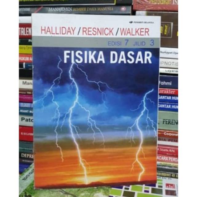 Jual Fisika dasar edisi 7 buku jilid 3 by Halliday Resnick Walker