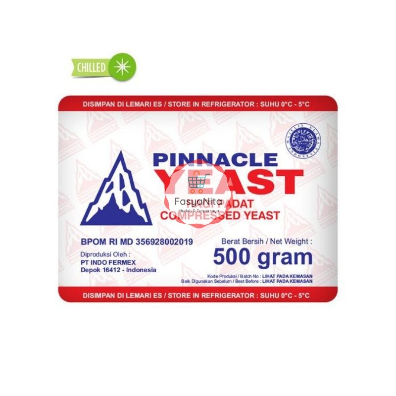 Jual Ragi Basah Pinnacle Yeast 500Gr - Gosend Only!! | Shopee Indonesia