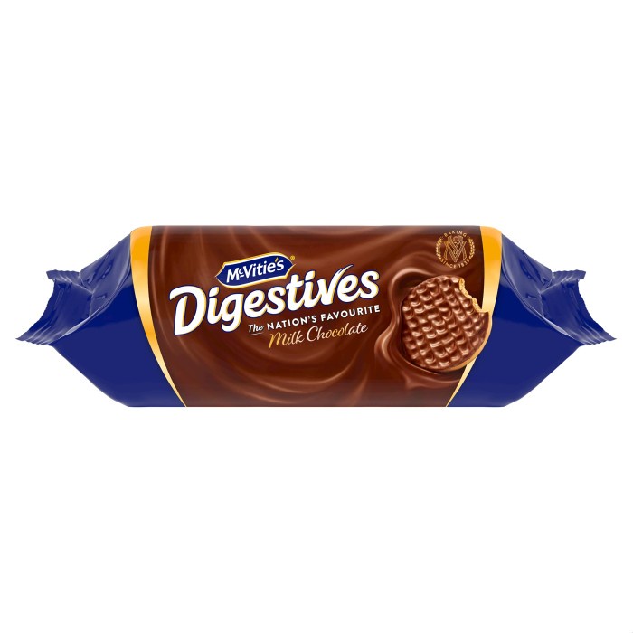 Jual MCVITIES DIGESTIVES ALL VARIANT 200G - MILK CHOCOLATE | Shopee ...