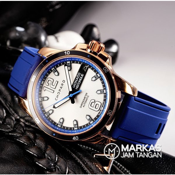 Jual Jam Tangan Pria Ch0pard Grand Prix De Monaco Historique Blue