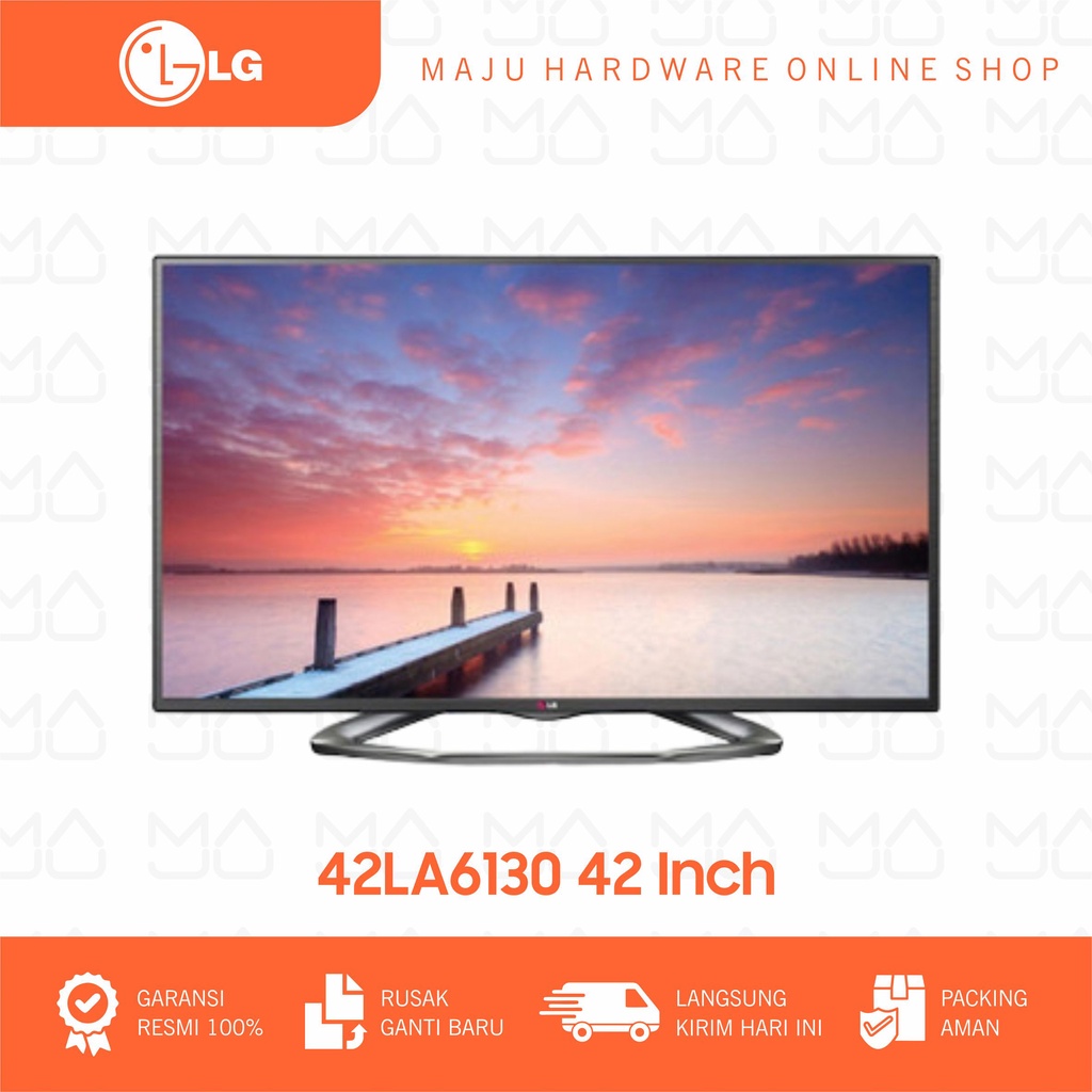 Jual LED TV LG 42 INCH 42LA6130 FULL HD 3D GARANSI RESMI Shopee Indonesia
