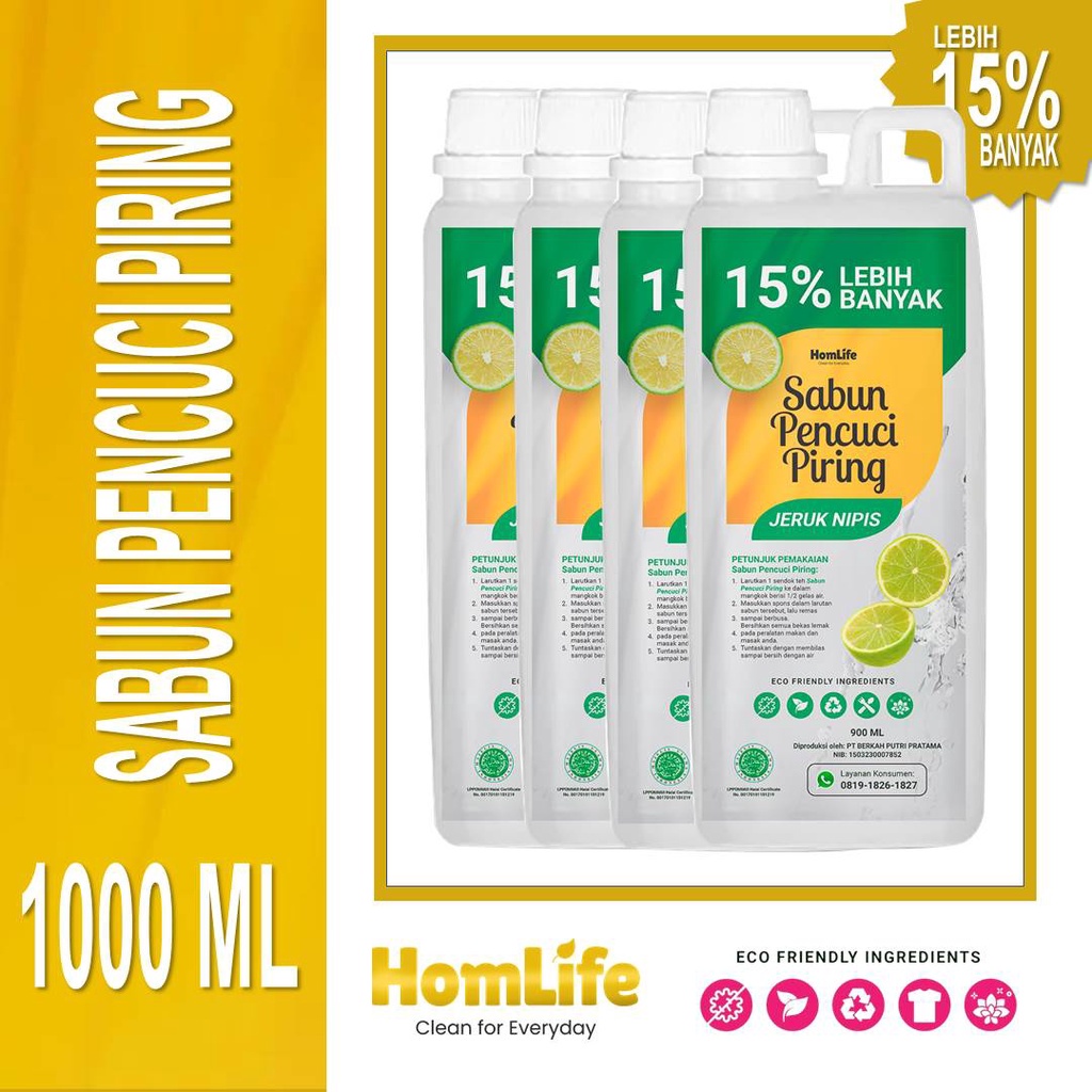 Jual Sabun Cuci Piring 1 Liter / Dish Wash / DISH CLEANER Konsentrat ...