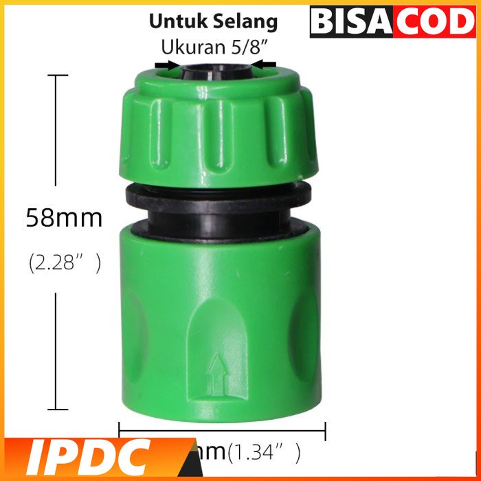 Jual Konektor Sambungan Selang Quick Release Khusus Ukuran Selang