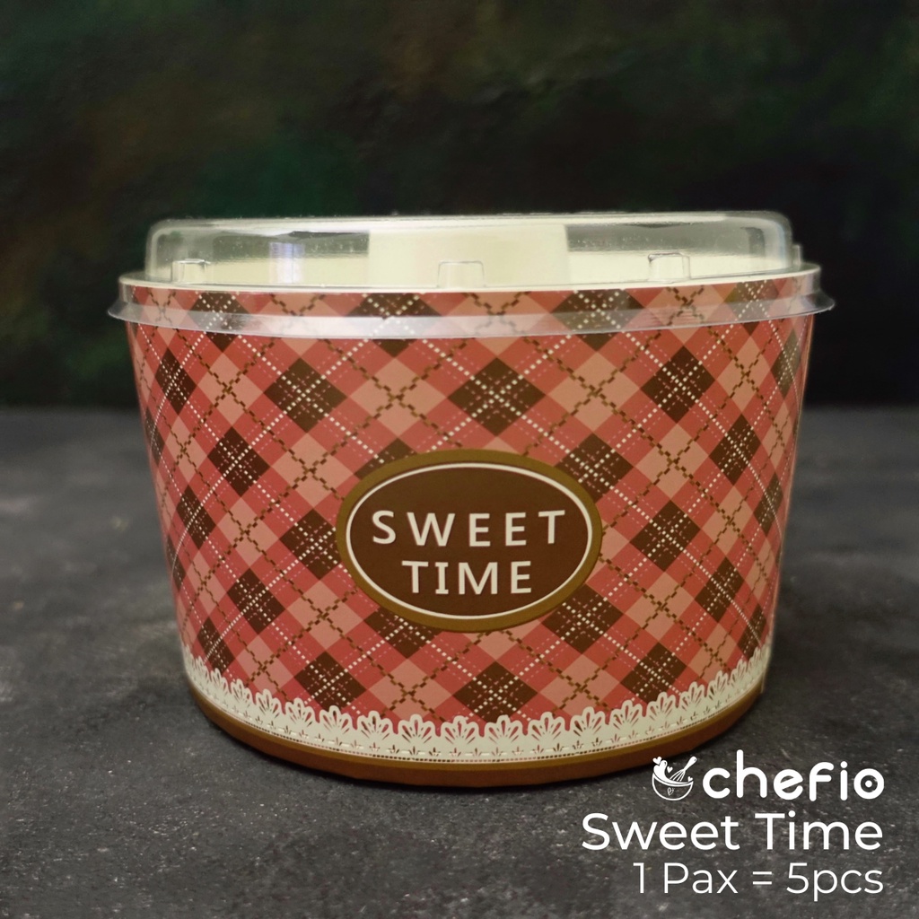 Jual Paper Cup Chiffon Case Loyang Chiffon Kertas Cetakan Kue Bolu Set ...