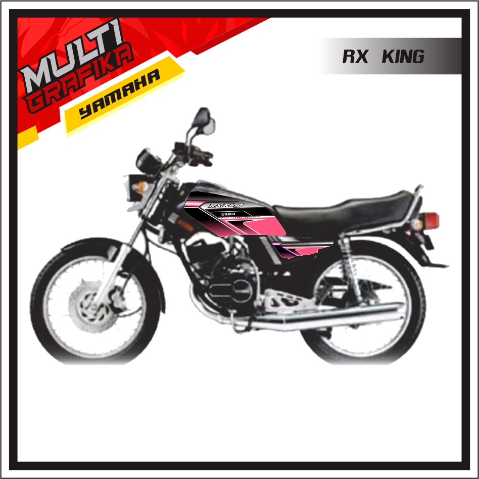 Jual Stiker Rx king Striping Decal Sticker Setiker Setriping Motor RX ...
