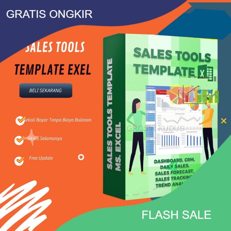 Jual SALES TOOL KIT Template Format Excel - Jidan Shoppu | Shopee Indonesia