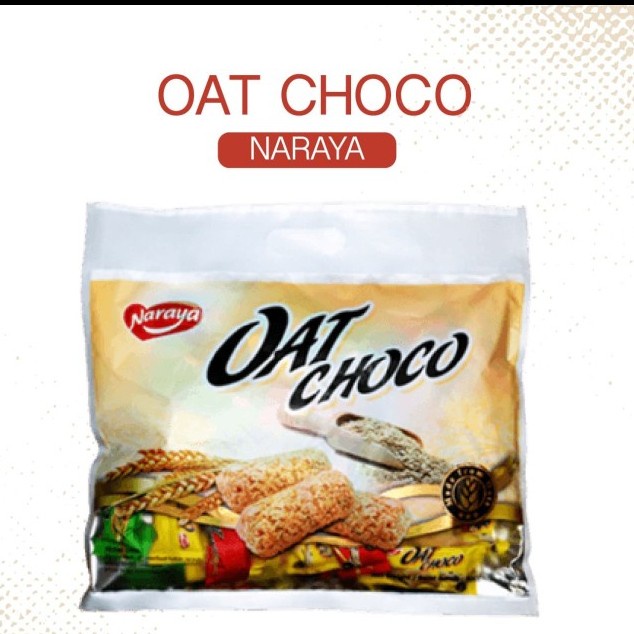 Jual Naraya Oat Choco Biskuit 400 gram 40x10 gram | Shopee Indonesia