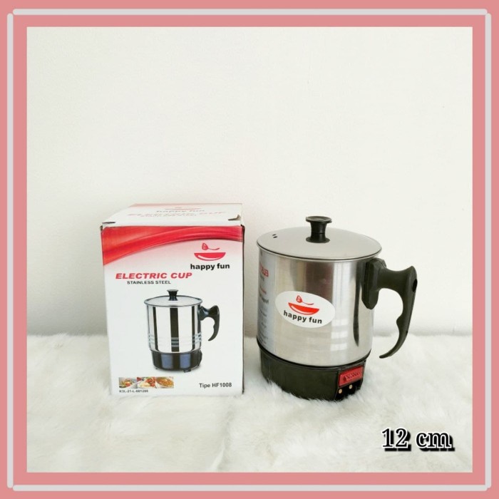 Jual Electric Heating Cup Teko Listrik Mug Elektrik Happy Fun 12