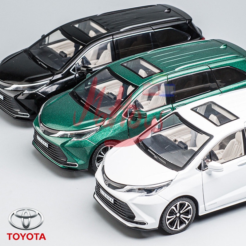 Jual diecast Zhiguan Toyota Sienna (lisensi resmi) skala 1:24 | Shopee ...