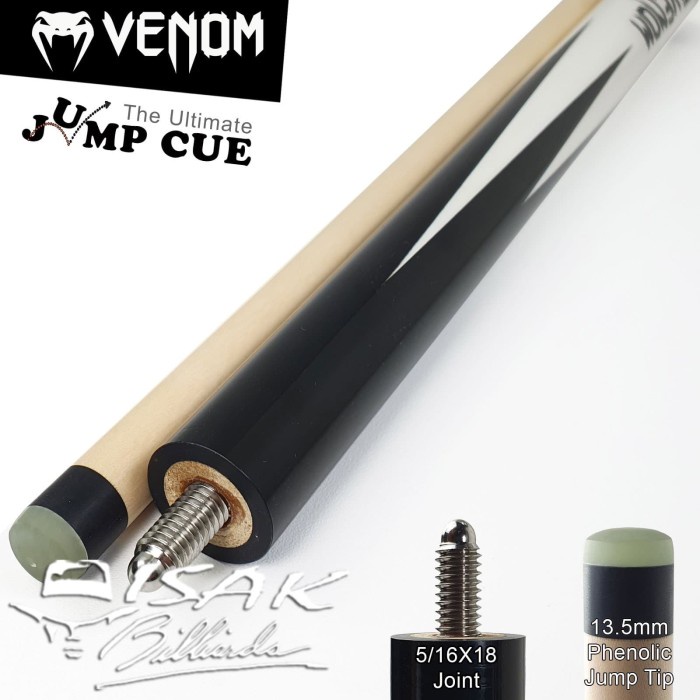 Jual Venom Ultimate Jump Cue - JWH Stick Bola Lompat Stik Billiard