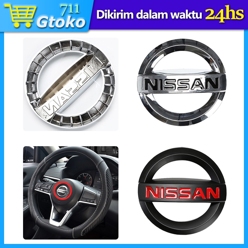 Jual Emblem Logo Stir Nissan / Emblem Logo Stiker Setir Nissan Sticker ...