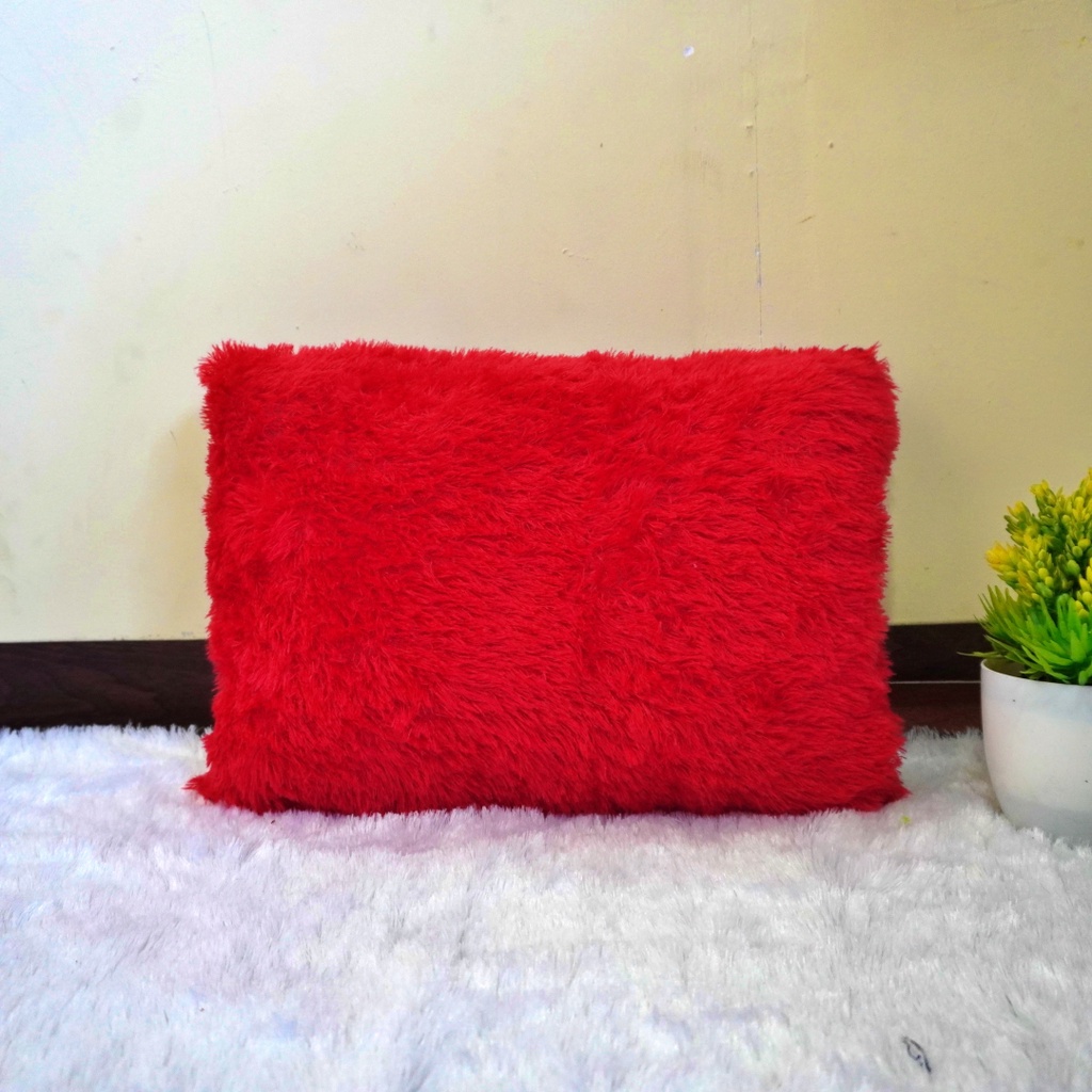 Jual Bantal Sofa/Bantal Tidur Bulu Rasfur 2 Tampilan | Shopee Indonesia