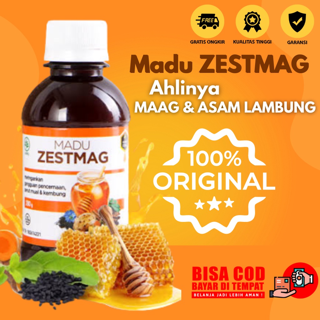 Jual Madu Zestmag Untuk Mengatasi Asam Lambung Dan Maag Kronis Shopee