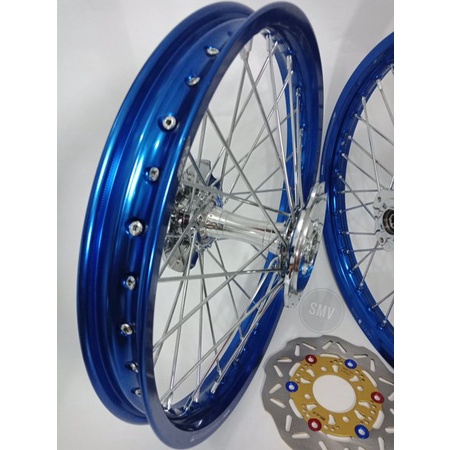 Jual Promo Velg Pelek Ruji Murah Bkk Thailand Original Blue Ring Shopee Indonesia