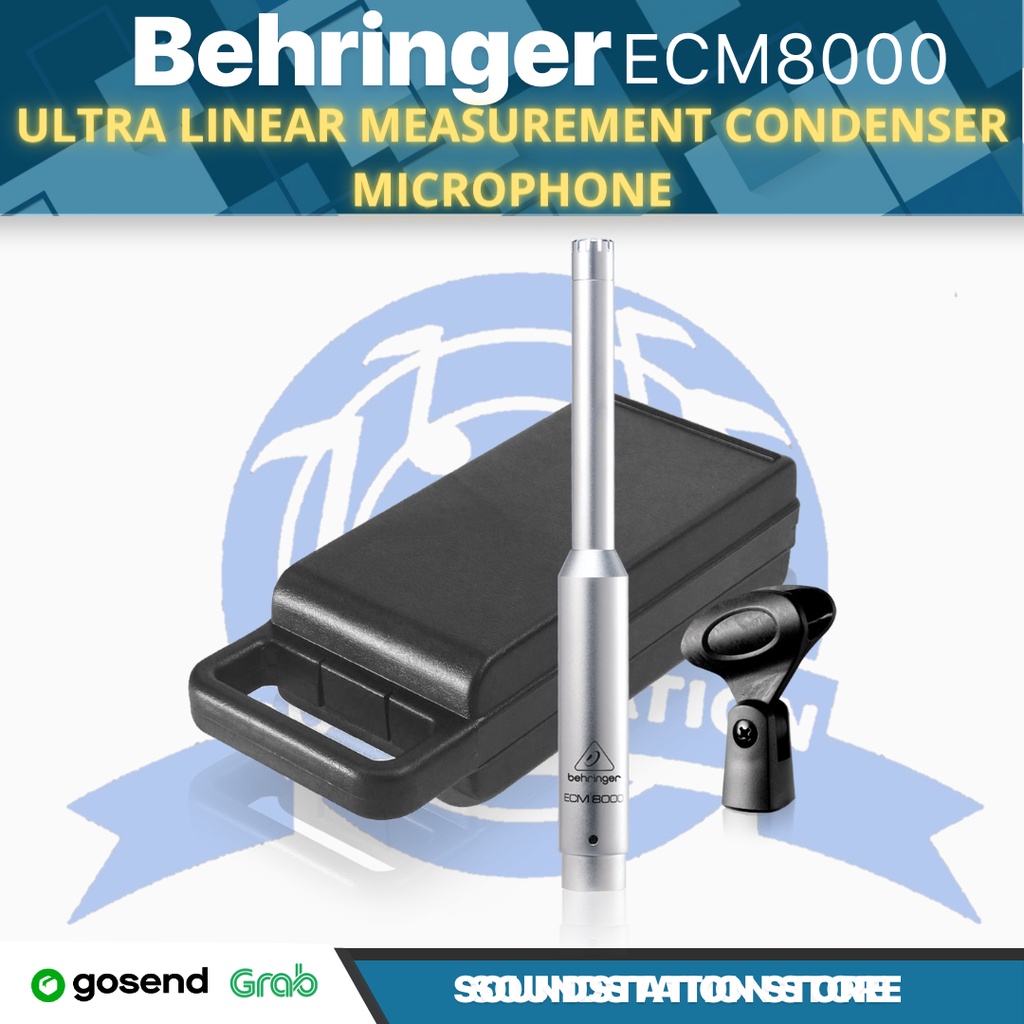 Jual BEHRINGER ECM8000 Ultra Linear Measurement Condenser Microphone ...