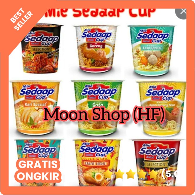 Jual MIE SEDAAP CUP ALL VARIANT | Shopee Indonesia