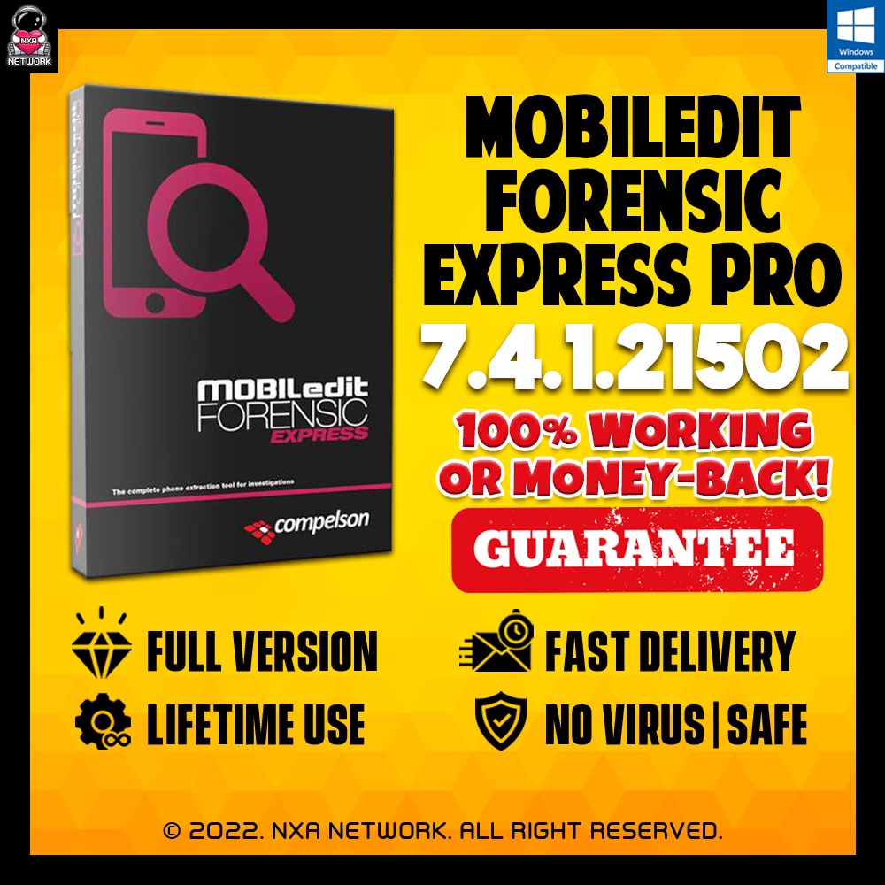 Jual MOBILedit Forensic Express Pro 7.4.1.21502 Guide Provided