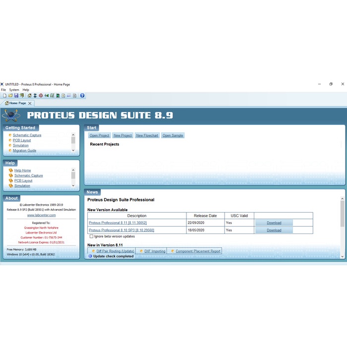 Jual Software Proteus 8 Professional versi 2022 SP3 PCB Design Lisensi