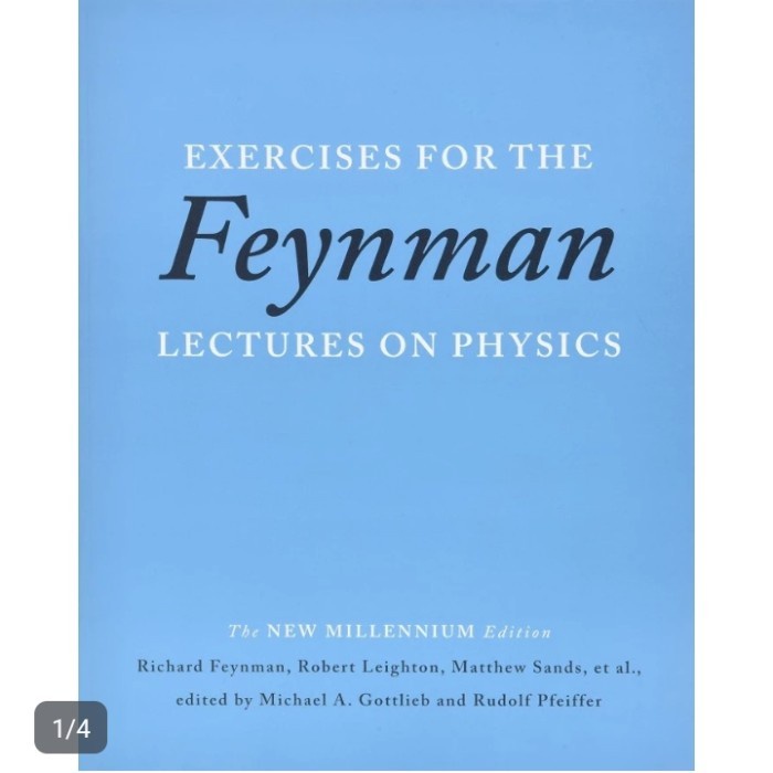 Jual buku exercises for the feynman lectures on physics shopee indonesia