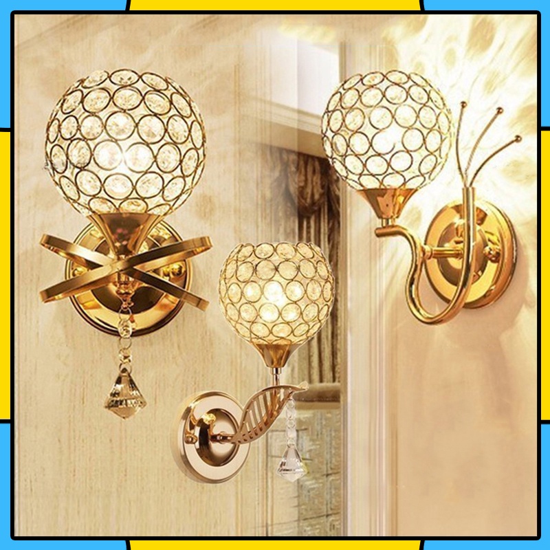 Jual Lampu Dinding Minimalis Kristal Gaya Modern Untuk Dekorasi Rumah