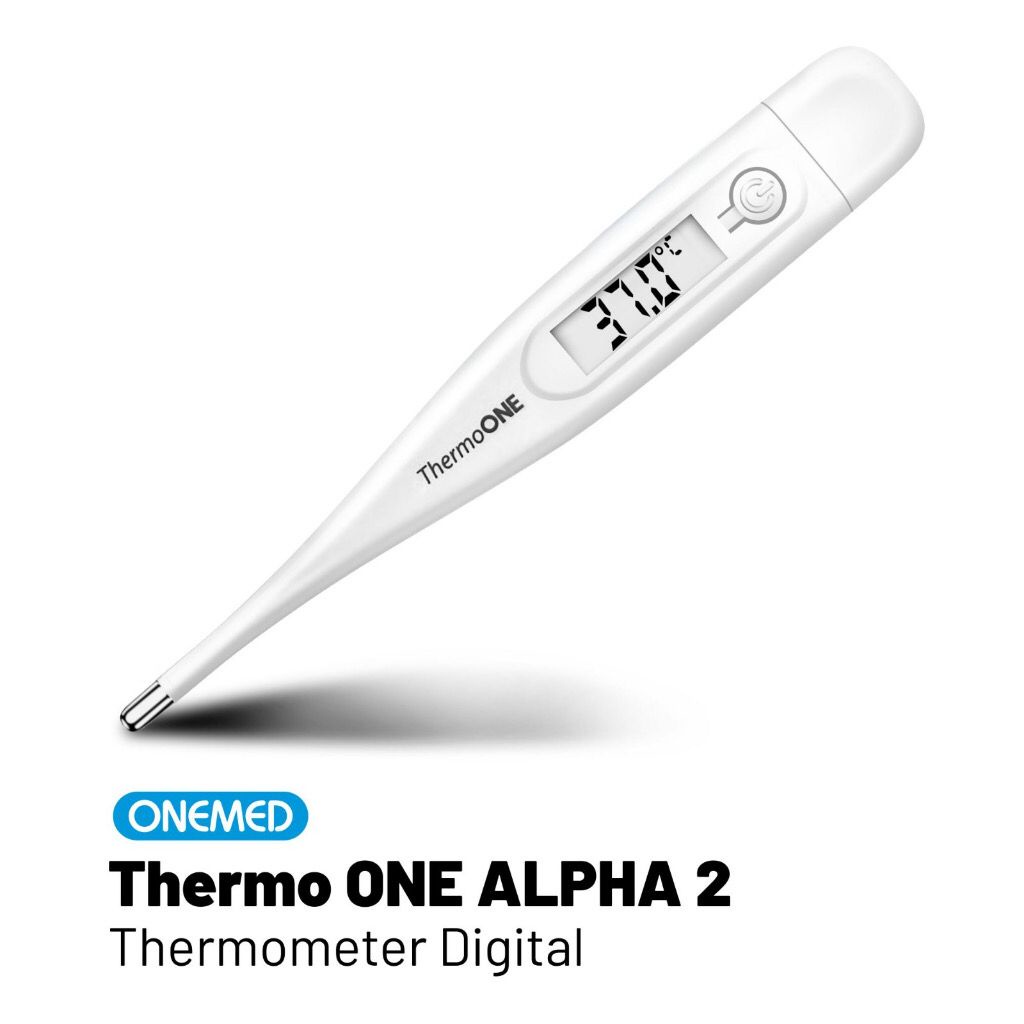 Jual Thermometer Digital Thermo One Alpha 2 OneMed/Termometer badan one ...