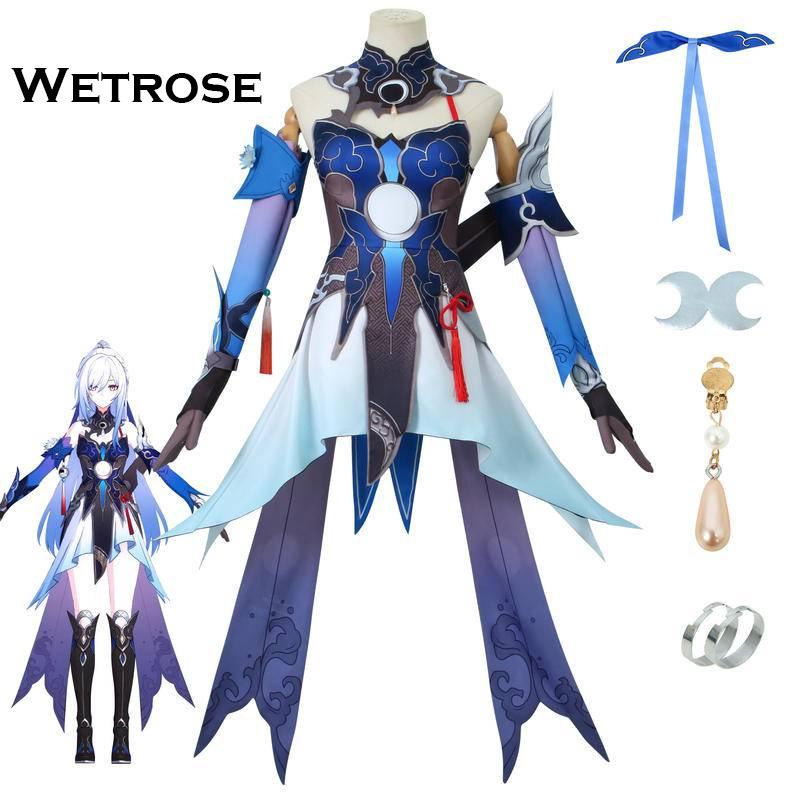 Jual 【Wetrose】 Honkai Star Rail Jingliu Costume Cosplay Full Set Women ...
