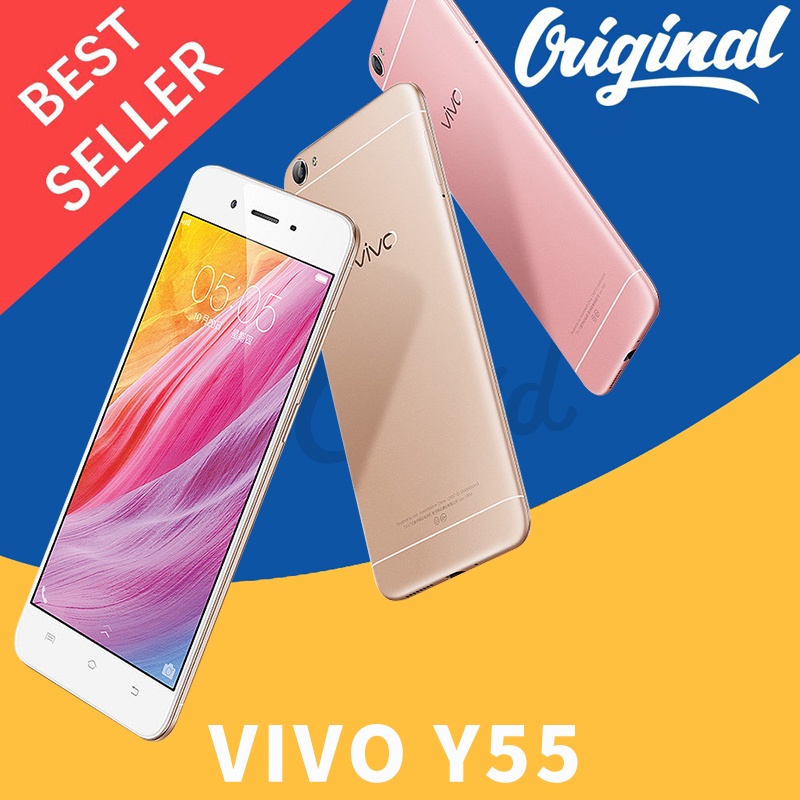 Jual hp VIVO Y55 RAM 3/32GB 5.2 inch Layar HD Android Smartphone Murah